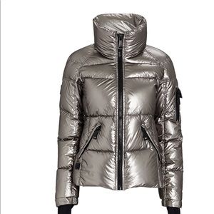 COPY - SAM puffer jacket in silver NWT 🌟